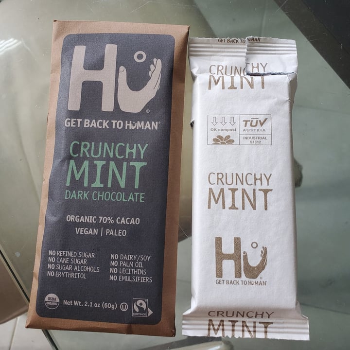 photo of Hu Kitchen Crunchy Mint Dark Chocolate shared by @lliguerpr96 on  13 Oct 2022 - review