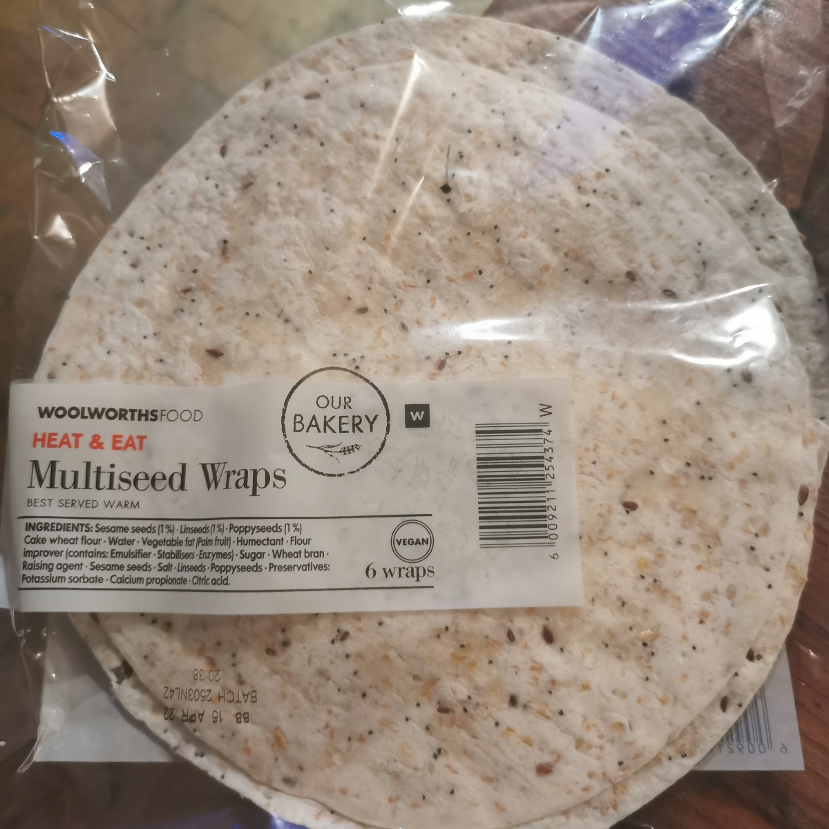 Woolworths Food Multiseed wrap Reviews abillion