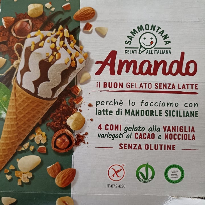 photo of Amando Cornetto Con Cioccolato shared by @nancyveg on  11 Sep 2022 - review
