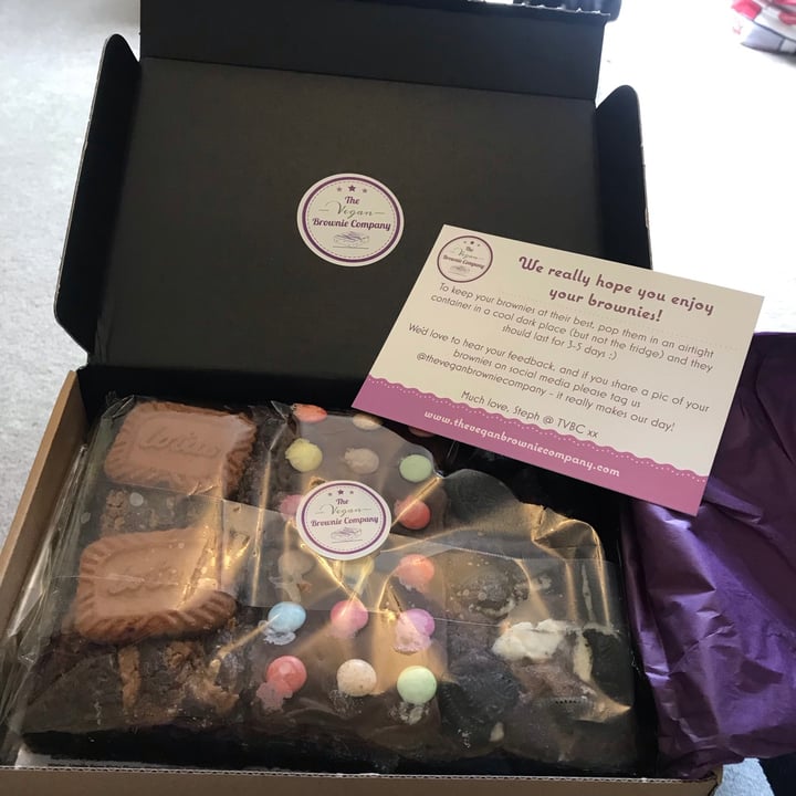 photo of Vegan Brownie Company Brownie Selection Box shared by @slothsxskia on  14 Aug 2020 - review
