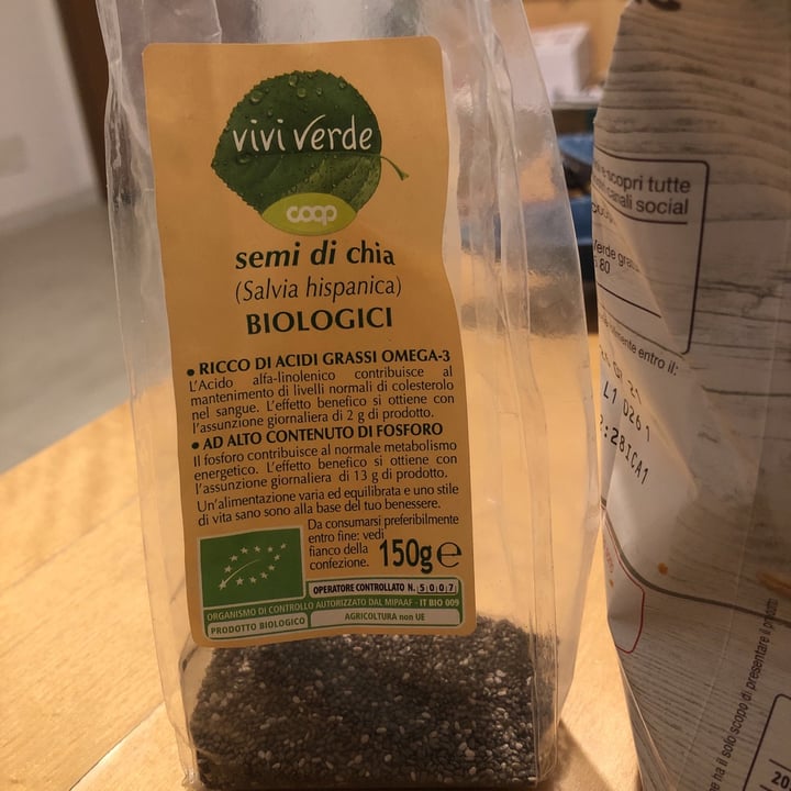photo of Vivi Verde Coop semi di chia shared by @federicodiluciano on  18 Apr 2021 - review