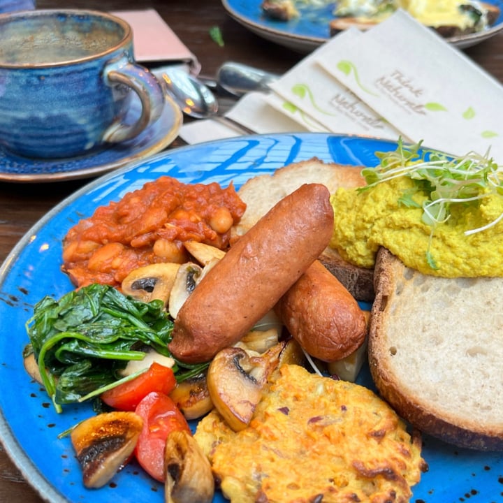 review photo of Here's Health Cafe Organic Veggie breakfast (vegan and gluten free) shared by @de8o on 04 Dec 2022 - review