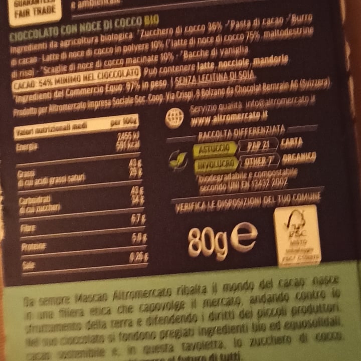 review photo of Altro mercato cioccolato al Cocco shared by @isa12 on 23 Aug 2022 - review