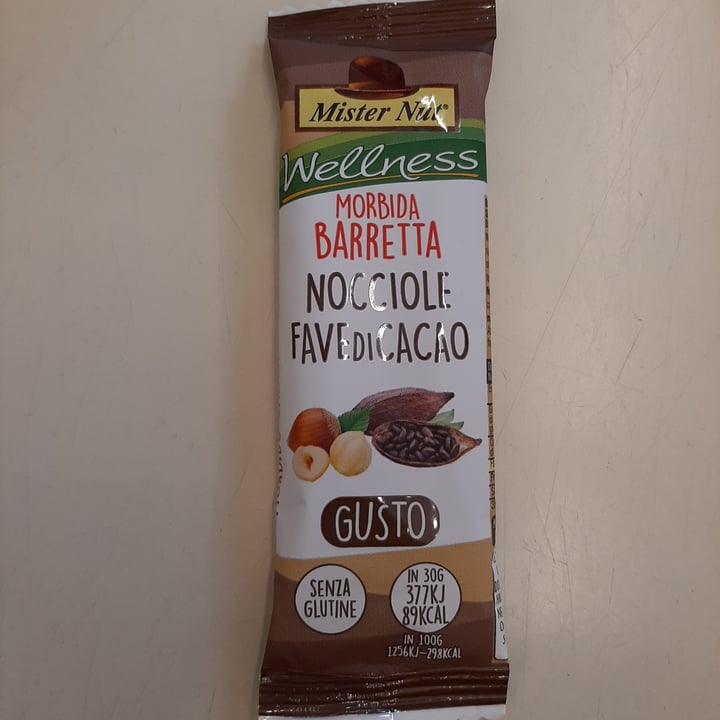 photo of Mister Nut Barretta nocciole e fave di cacao shared by @saracacciatore on  07 Sep 2021 - review