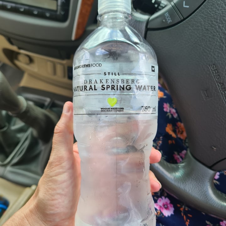 photo of Woolworths Food Drakensberg Natural Spring Water shared by @veronicagroen on  19 Dec 2022 - review