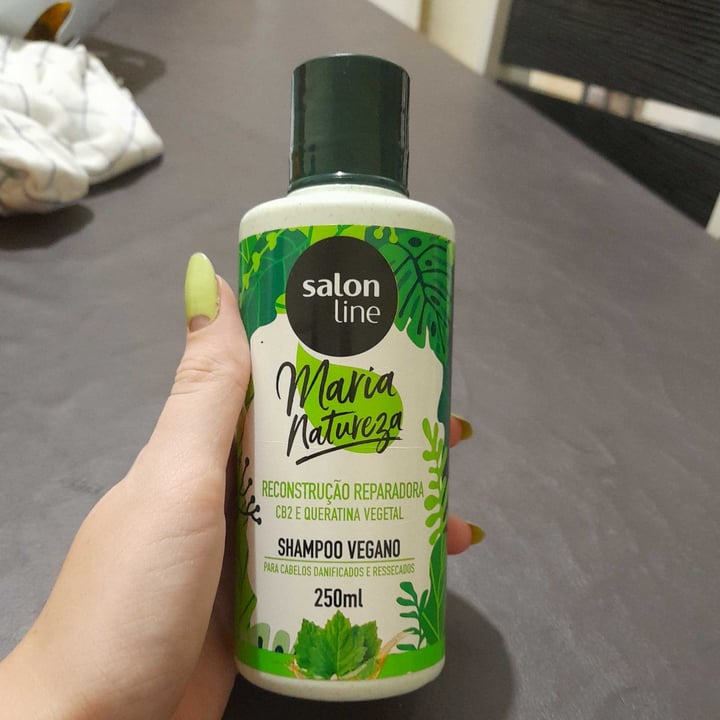 photo of Salon line Shampoo maria natureza reconstruções reparadora shared by @kamypony on  18 Nov 2021 - review