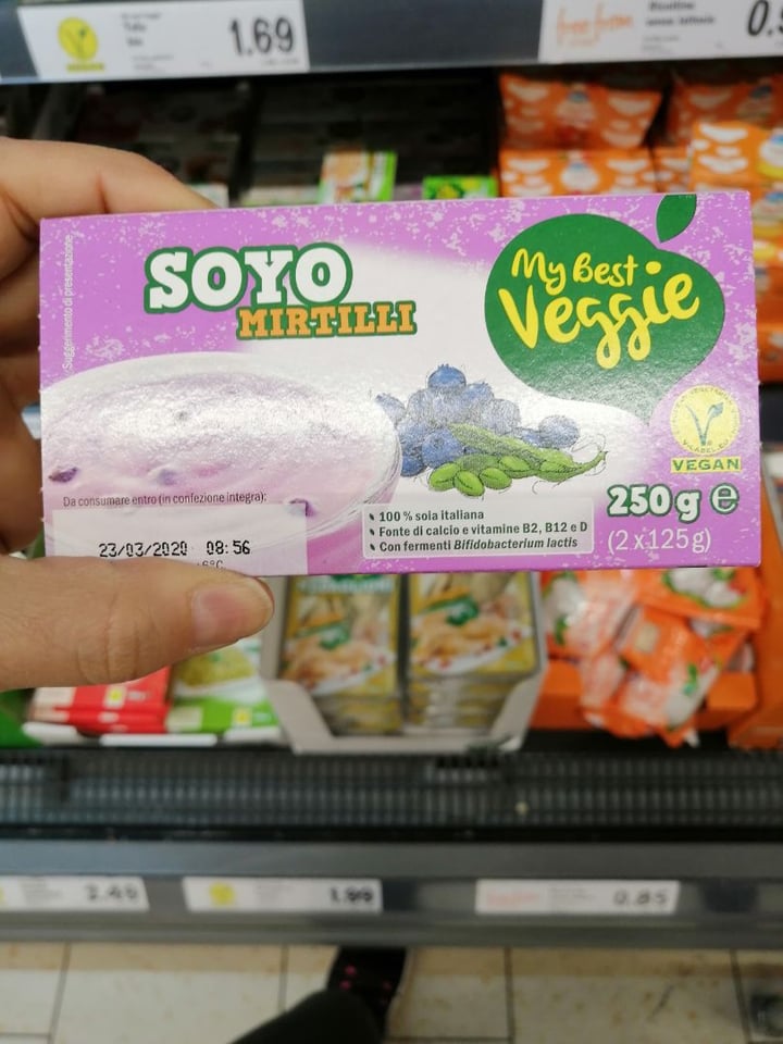 photo of My Best Veggie Yogurt Ai Mirtilli shared by @janaina on  12 Mar 2020 - review