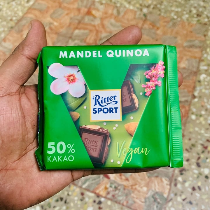 photo of Ritter Sport Mandel Quinoa 50% Cacao shared by @andyboimdu on  27 Dec 2020 - review