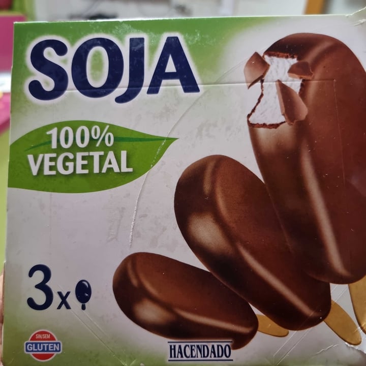 photo of Hacendado Polo Helado de Soja tipo Magnum shared by @katiamarl on  27 Jun 2021 - review