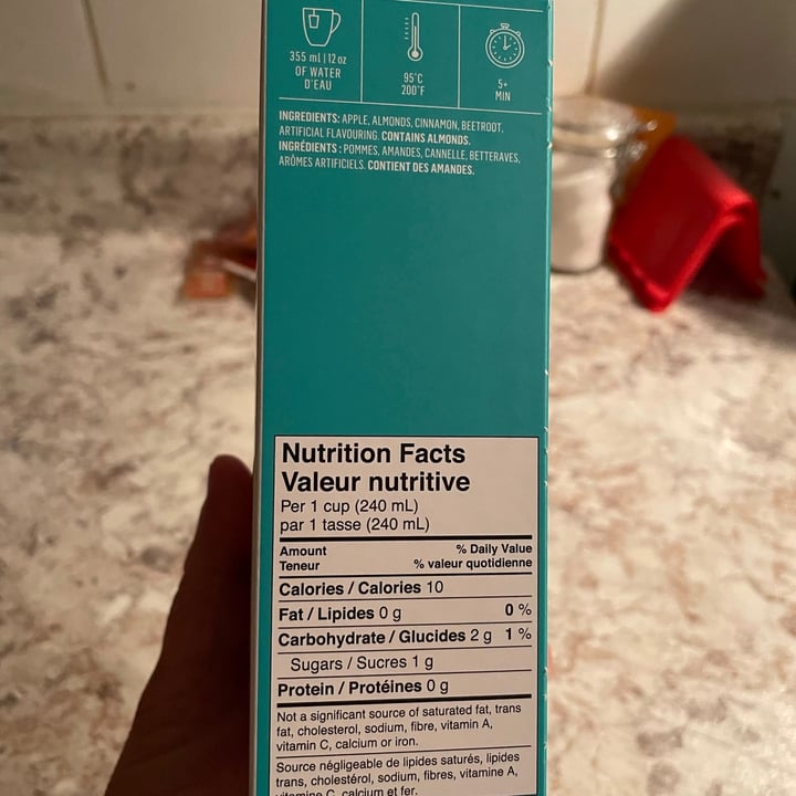 review photo of DAVIDsTEA Forever Nuts shared by @lisadtb on 15 Jul 2021 - review