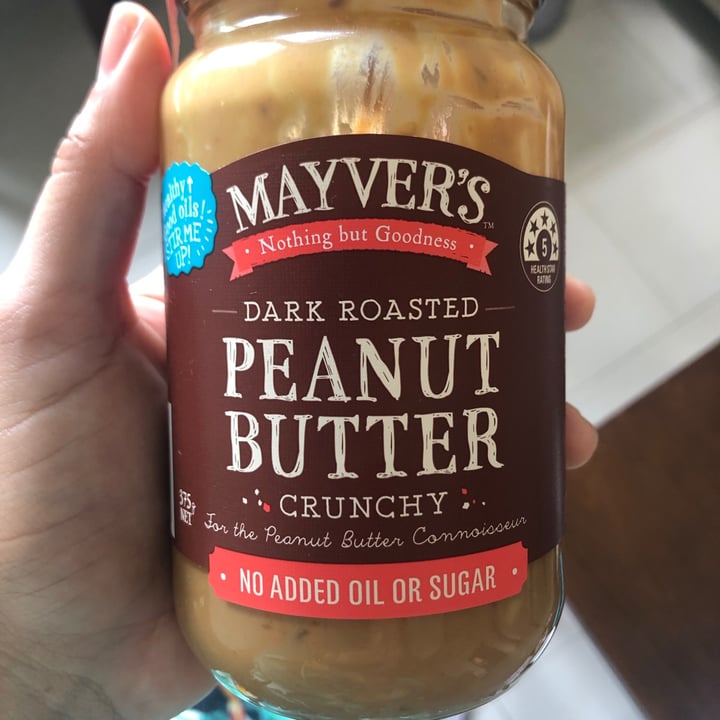 photo of Mayver's Dark Roasted Peanut Butter (Crunchy) shared by @nathz on  30 May 2020 - review