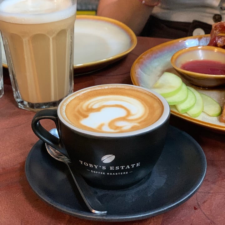review photo of Toby's Estate Oat Latte shared by @shania8777 on 26 Apr 2021 - review