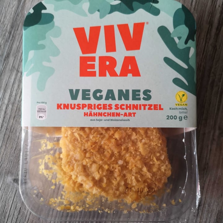 photo of Vivera Veganes knuspriges Schnitzel shared by @bea71 on  14 Sep 2020 - review