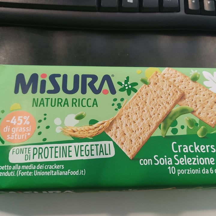 photo of Misura Crackers con soia shared by @88roby on  15 Mar 2022 - review