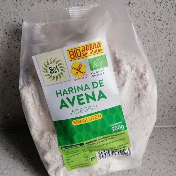 photo of Sol Natural Harina de avena sin gluten shared by @jennyjenny on  01 Dec 2021 - review