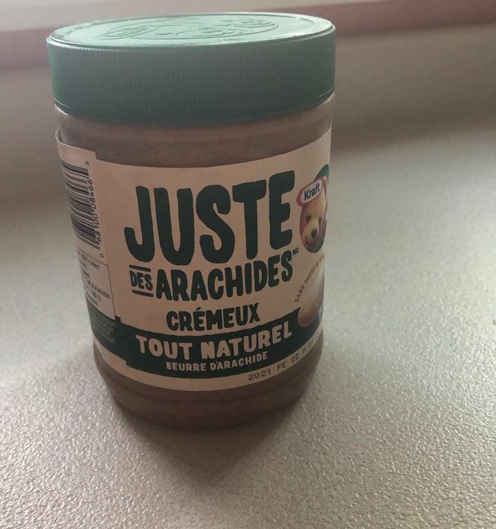 photo of Kraft Only Peanuts & Sea Salt - Peanut Butter shared by @veganweirdo8 on  11 Jul 2020 - review