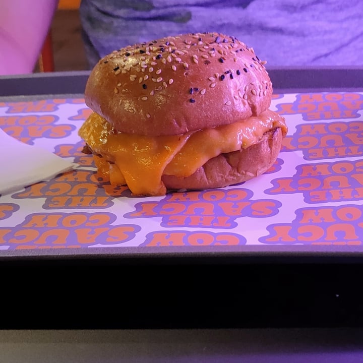 photo of The Saucy Cow Vegan Food Temple Bar the dzouble cheese shared by @claudiaavgenova on  14 Aug 2022 - review