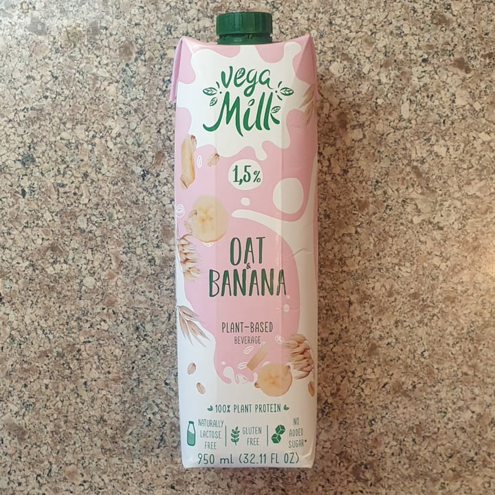 photo of Vega Milk  Oat Vegamill With Banana shared by @mariazzz on  16 Aug 2021 - review
