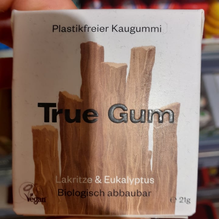 photo of True Gum Kaugummi Lakritz & Eucalypthus shared by @lelouch on  10 Sep 2020 - review
