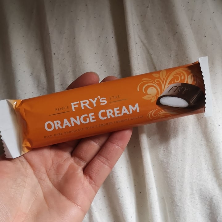 photo of Fry's Chocolate Fry's Orange Cream shared by @sweetsoy on  03 Aug 2020 - review