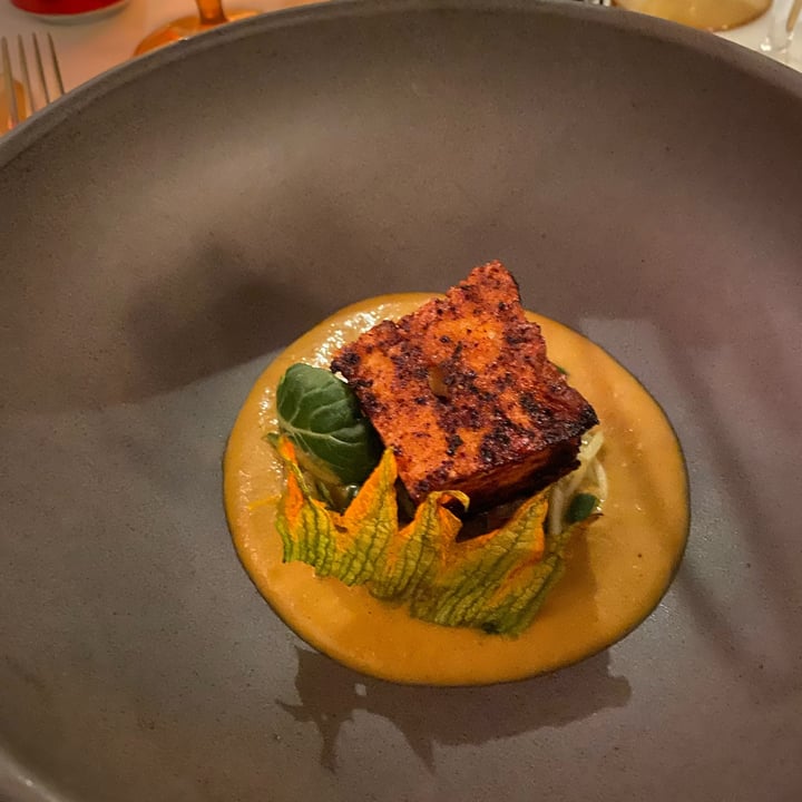 review photo of Café Des Artistes Tofu Marinado con calabaza shared by @adhara on 18 Sep 2022 - review