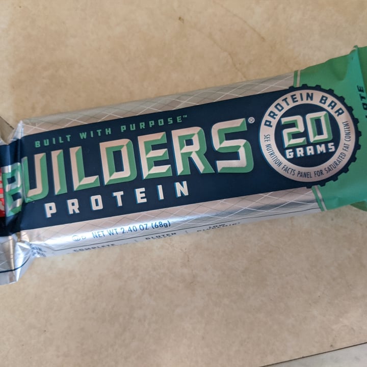 photo of Clif Bar Builders Chocolate Mint Protein Bar shared by @rebabx on  11 May 2020 - review