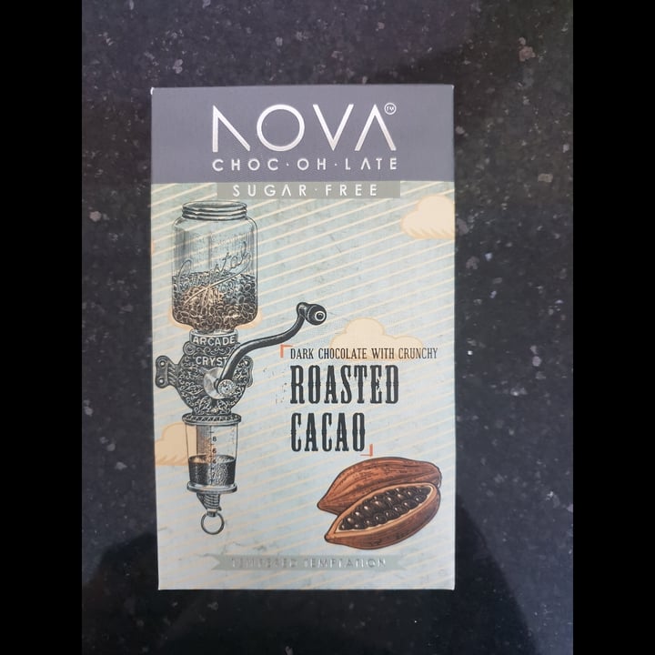 photo of NOVA Dark Chocolate with Roasted Cacao shared by @ullu on  17 Dec 2021 - review