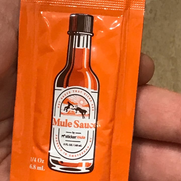 photo of Sticker Mule Mule Sauce shared by @malcolmcg on  16 Nov 2022 - review
