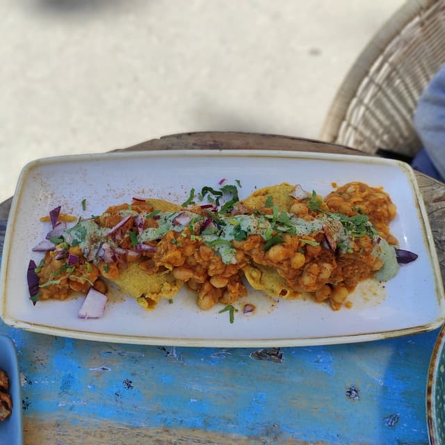 Photo of the dish “Aloo tikki chaat”