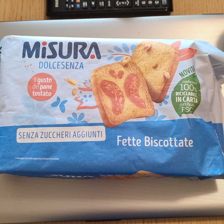 review photo of Misura SCOPRI LA BONTÀ DELLE Fette Biscottate - DOLCESENZA shared by @sabrinaserio on 16 Mar 2022 - review