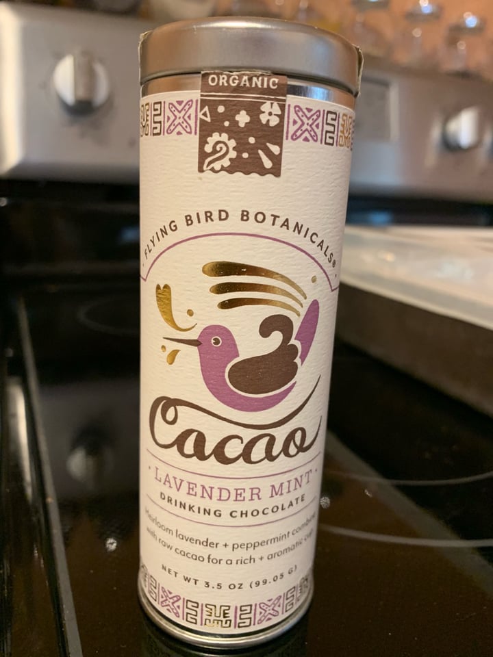 photo of Flying Bird Botanicals Lavender Mint Drinking Chocolate shared by @saj88 on  01 Dec 2019 - review