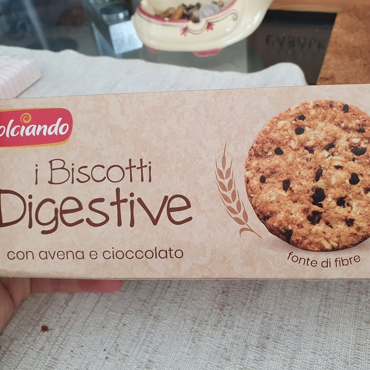 photo of Dolciando Biscotti Digestive Con Avena E Cioccolato shared by @vegano-emergente on  11 Jul 2022 - review