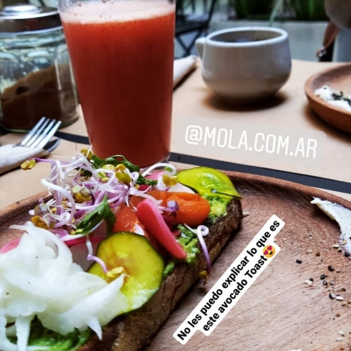 photo of MOLA Avocado Toast shared by @navrronicole on  17 Sep 2020 - review