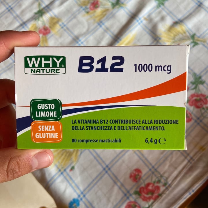 photo of Why Nature B12 1000mcg shared by @mazzo96 on  31 Aug 2020 - review