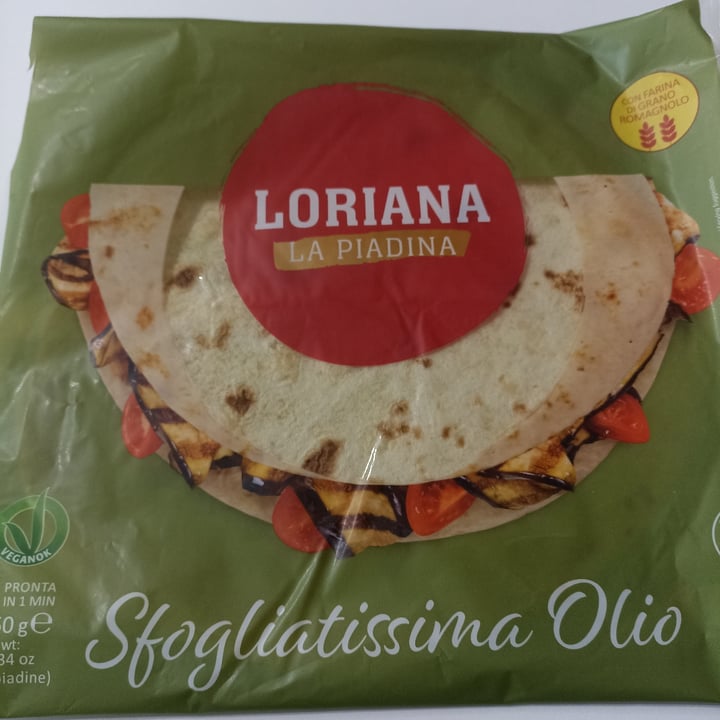 photo of Loriana la piadina Piadina Sfogliatissima olio shared by @annafanella on  09 Jul 2022 - review