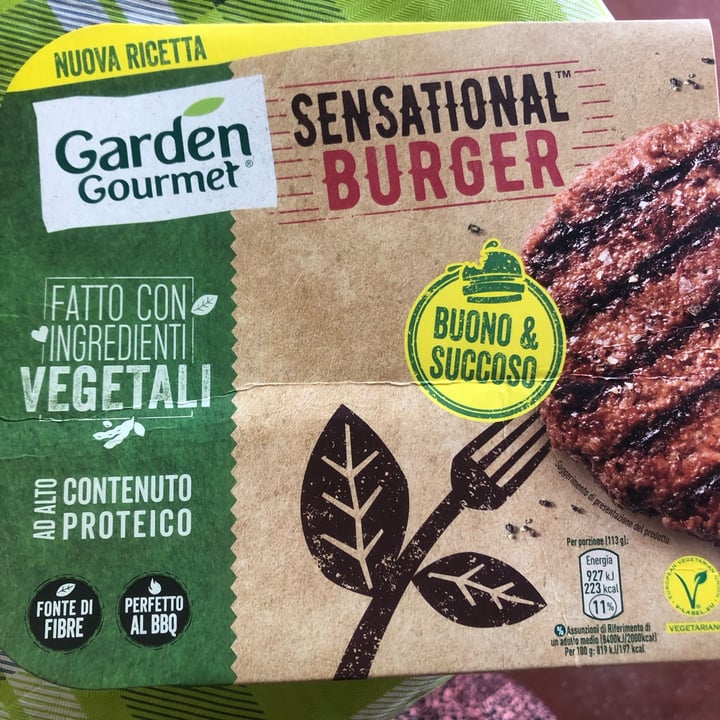 photo of Garden Gourmet Sensational Burger shared by @stellaboscariol on  25 Apr 2022 - review