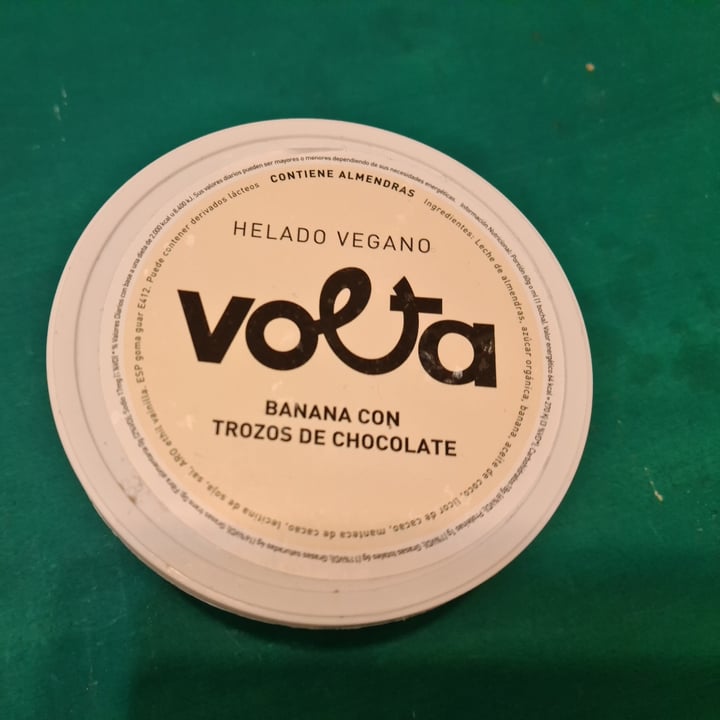 photo of Volta Helado Vegano De Banana shared by @cef on  29 Aug 2021 - review
