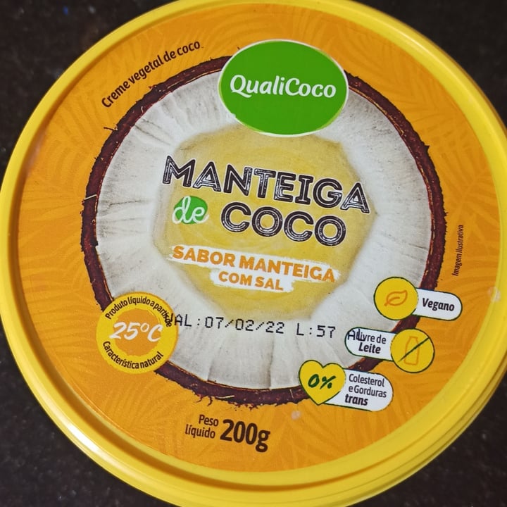 photo of Qualicoco Manteiga de coco com sal shared by @veronicarodrigues on  23 Jul 2021 - review