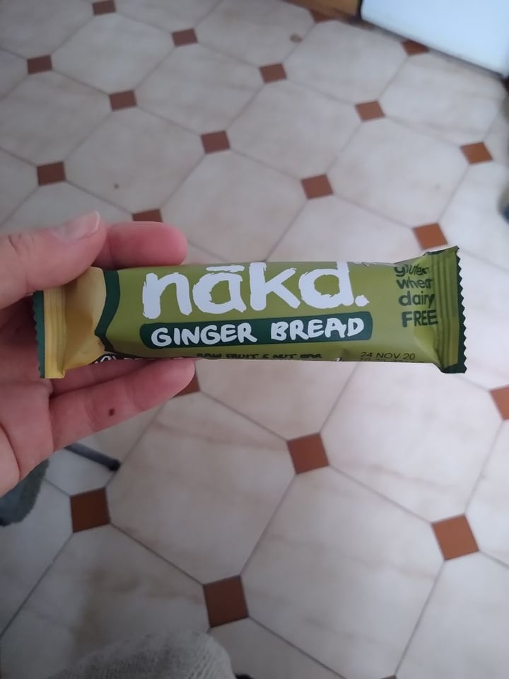 photo of Nākd. Gingerbread Nakd Bar shared by @megmog on  24 Mar 2020 - review