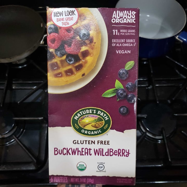 review photo of Nature's Path Foods Buckwheat Wildberry Waffles shared by @thefunnybunny on 20 Dec 2020 - review