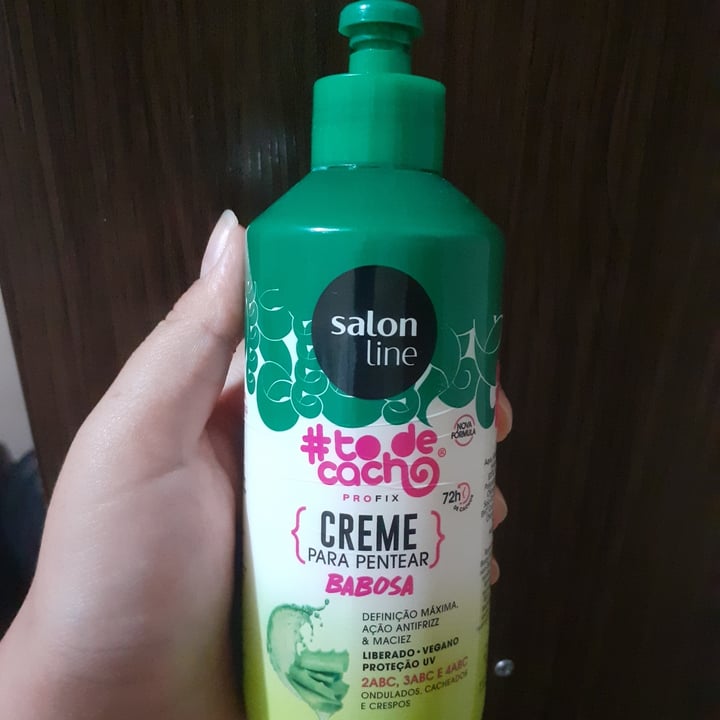 photo of Salon line Creme de cabelo shared by @nathaliaferreira on  15 Mar 2022 - review