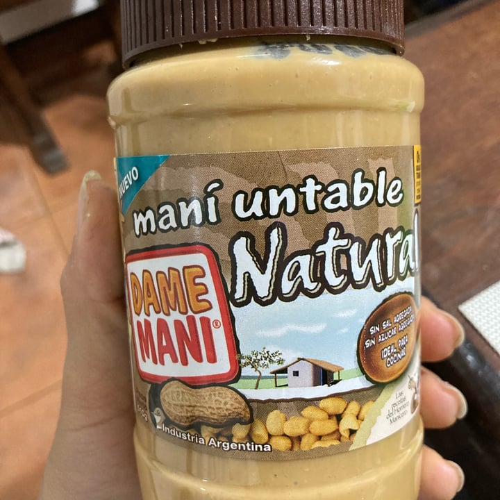 photo of Dame Mani Mantequilla De Maní Natural shared by @camisuarezc on  01 Jul 2022 - review