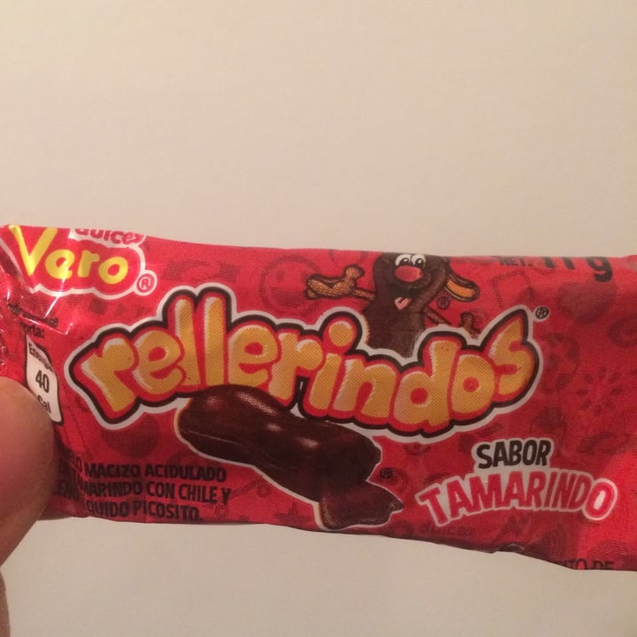 photo of Dulces vero Rellerindos Sabor Tamarindo shared by @veganely on  26 Dec 2020 - review