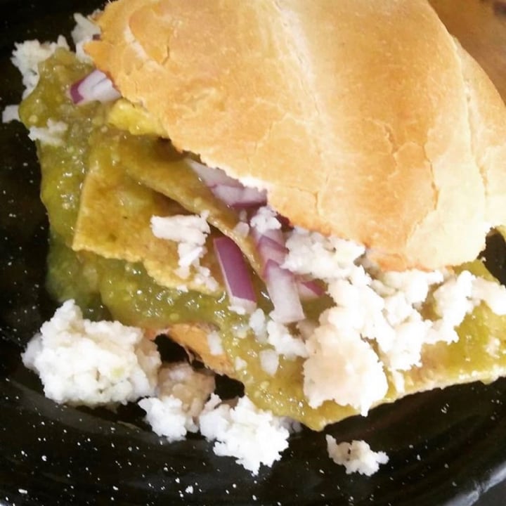 photo of Gorucha's Burger Torta De Chilaquiles shared by @deenise on  12 Oct 2020 - review