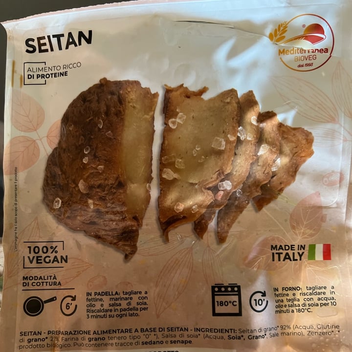 photo of Mediterranea BioVeg Seitan Naturale shared by @fedepa on  01 Apr 2022 - review