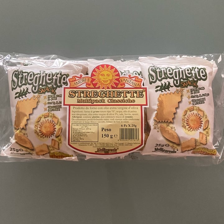photo of Multicereals Streghette Snack shared by @-fre- on  30 Oct 2022 - review