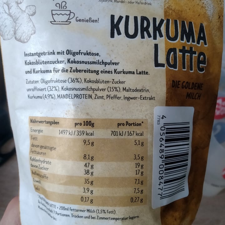 photo of Instantina Kurkuma Latte shared by @demarch on  28 Feb 2021 - review