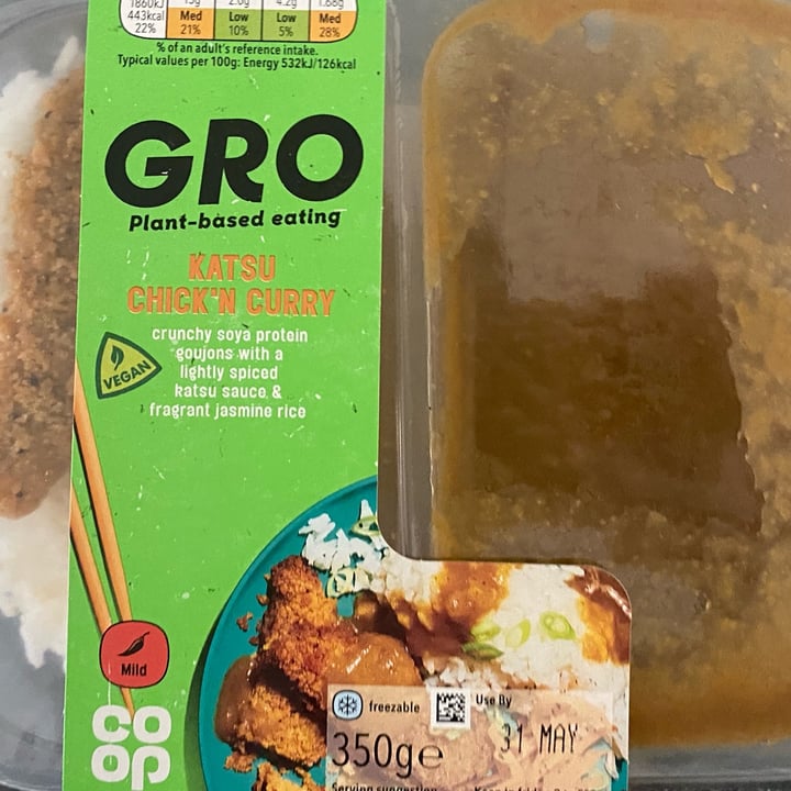 photo of GRO Katsu Curry shared by @jamesm on  06 Mar 2022 - review
