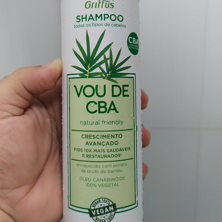 review photo of Griffus VOU DE CBA Shampoo shared by @hebertmoraes on 24 May 2022 - review