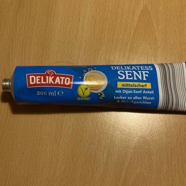 photo of delikato Delikatess Senf mittelscharf shared by @abi88 on  09 Aug 2021 - review
